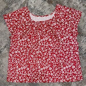 SHEIN floral blouse size XL